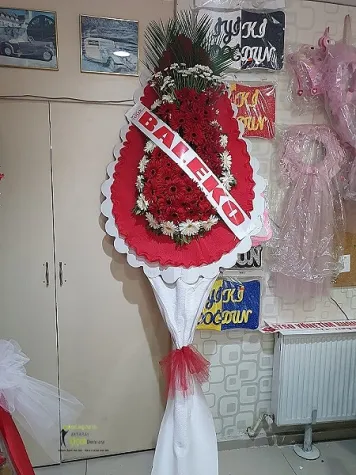 Tekli çelenk(gelin duvağı)