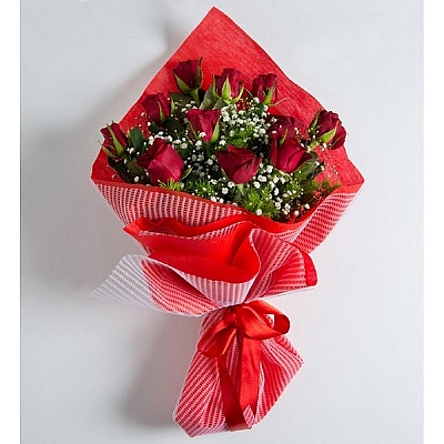 9 adet glden oluan buket