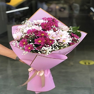 Renkli Papatya Buketi